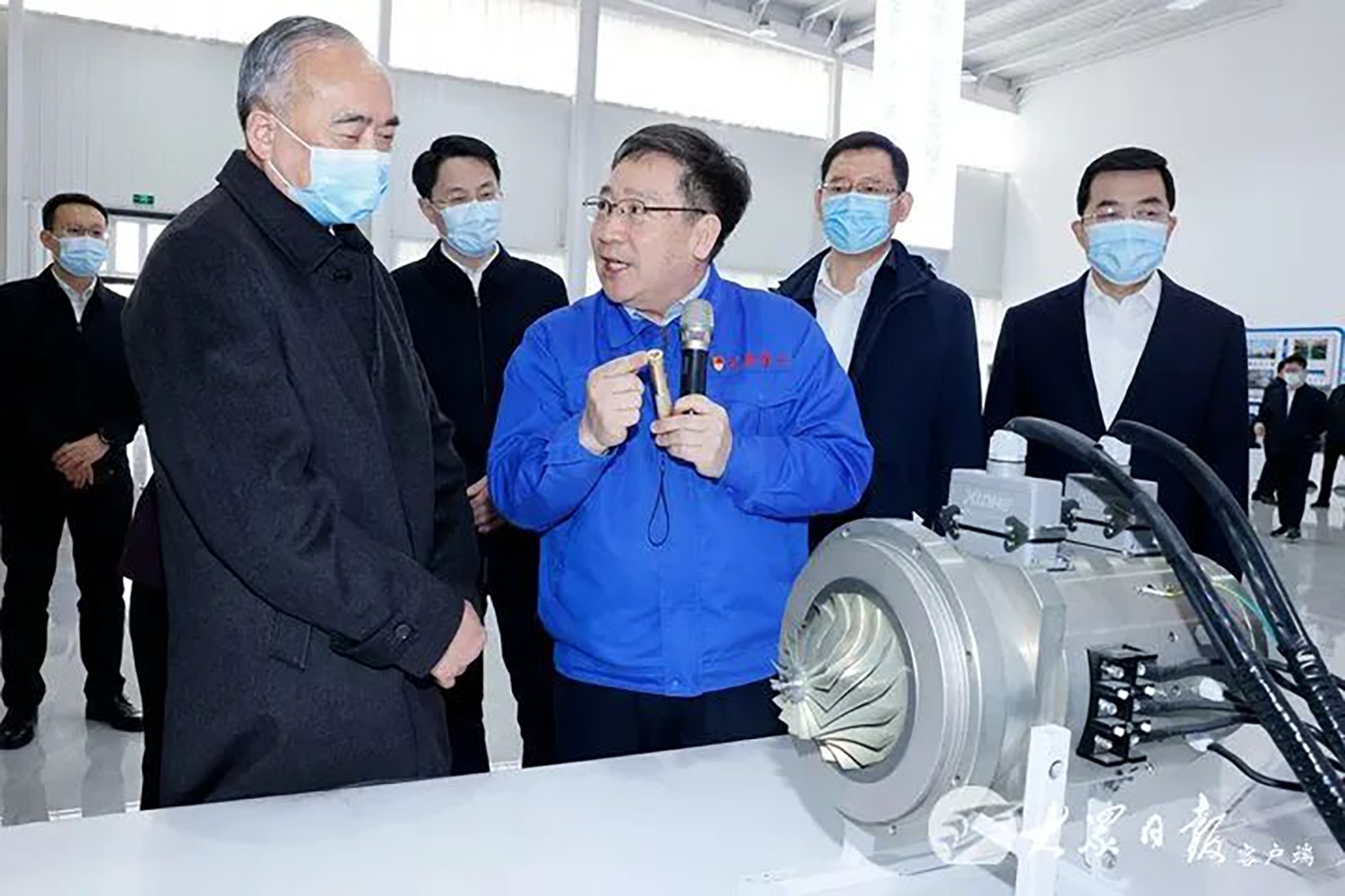 山东省委书记林武莅临超凡国际重工考察调研